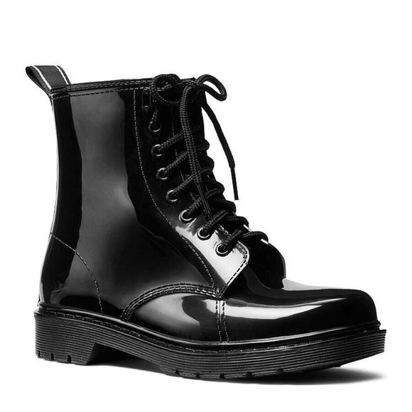 New! Michael Kors Women's Tavie Rain Booties Size 6 M DD334 - Picture 1 of 6